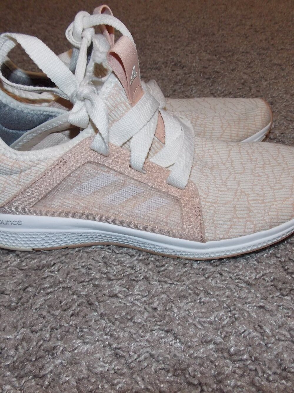 Adidas Women's Edge Lux "Ash Pearl" Size 9